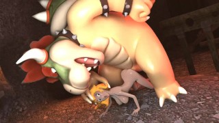 Hahaha Bowser Fucks Zelda