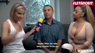 LETSDOEIT – German Porn Star Fucked Amateur Mature Guy
