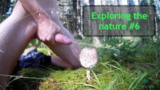 Exploring The Nature #6 – Extremely Massive Cumshot In The Woods