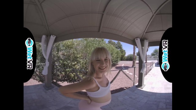 WETVR Oiled Up Blonde Fucked In VR Porn