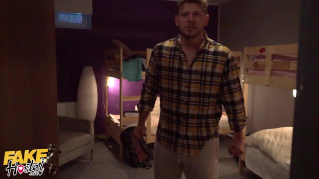 Hostel Pillow Fighting Cuties Get Their Snatches Fucked By A Huge Dick