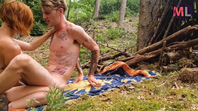 Adam’s First WILD OUTDOOR Pegging Experience!