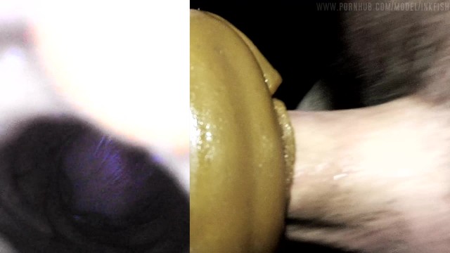 Whore Hole + Cum Pole = Cum Hole: Fleshlight Internal Camera.