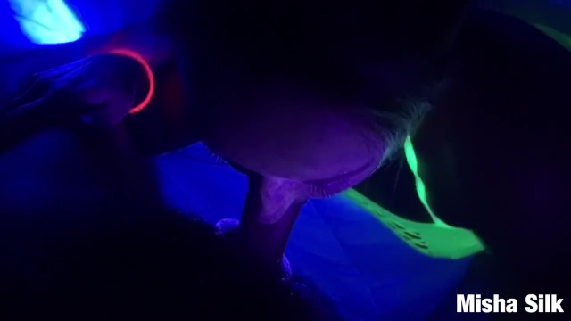 Petite, Spinner, Black Light,  oral And Doggy Style Fucking