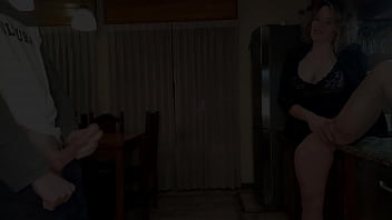 Hot Stepmom Fucks Her Boyfriend&#039_s Son And Let Him Cum Inside Her Ass.