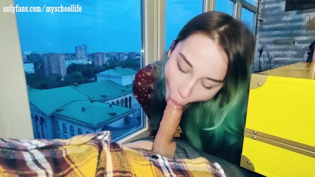 Сute Teen Loves To Suck Very Much