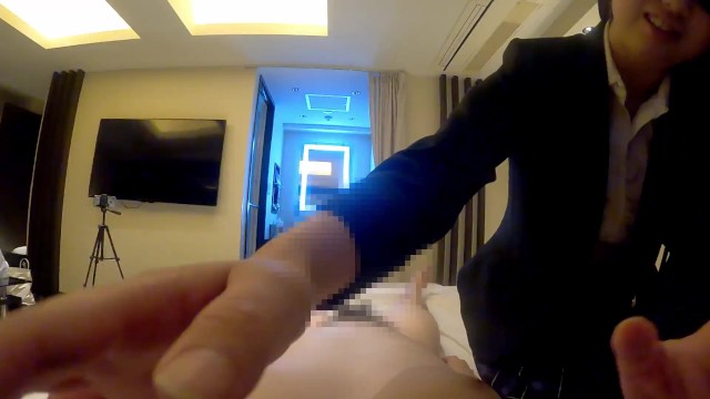 【GoPro主観映像】制服女子えりながM男に痴女責め♡ 全身リップ＆目隠し＆口内発射フェラ 舌上発射 ベロ射 口内射精 ディープスロート Deep Throat ノーハンドフェラ