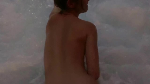 Hot Fuck In Outdoor Jacuzzi In The Mountains