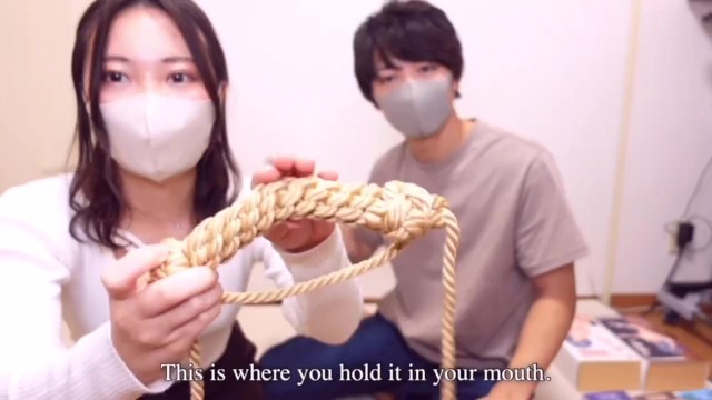 縄で緊縛された彼女をバイブと種付けプレスで拘束調教 Japanese Rope Tied Up Fuck – Extreme Orgasm With Restrained Bondage
