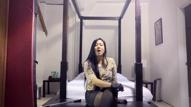 Dominatrix Mara Begins Your Submissive BDSM Training [Kinky POV]