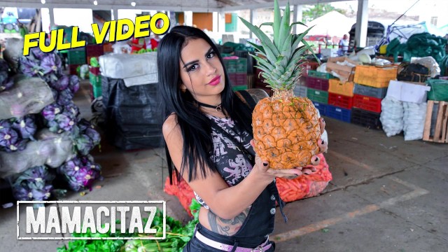 CARNE DEL MERCADO – Tattooed Latina Melina Zapata Ends Up With Her Mouth Full Of Cum Full Scene