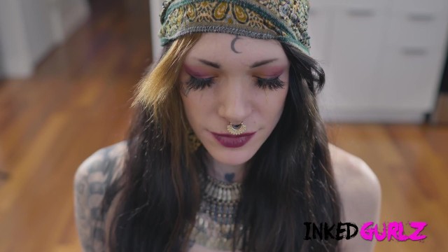 Inked Gurlz – The Inked Tranny Teller Get Fucked