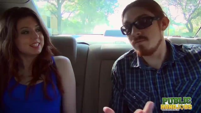 PublicHandjobs – Cassidy Gives A Handjob In The Back Seat Of A Car