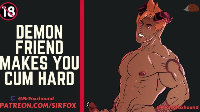 [Gay Yaoi] Demon Friend Makes You Cum Hard [M4M Gay Erotic Roleplay]