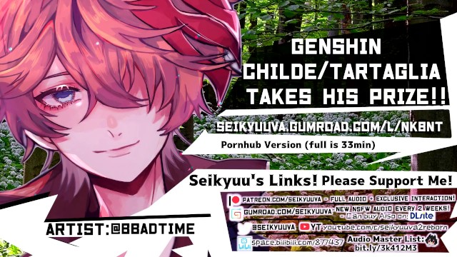 [Genshin Impact] Childe/Tartaglia ANGRY FUCKS YOU ROUGHLY! (Male Listener Pronouns)