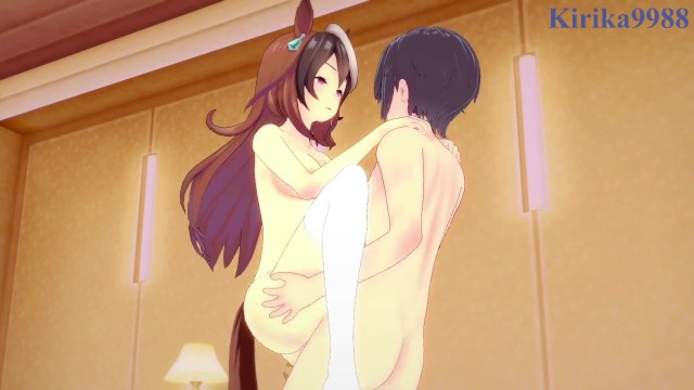 Symboli Rudolf And I Have Intense Sex In The Bedroom. – Uma Musume Pretty Derby Hentai