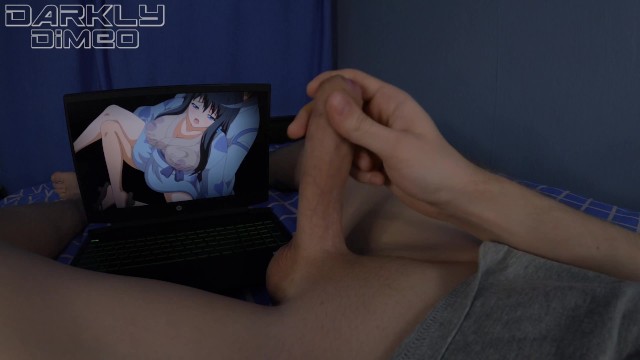 Schoolboy Watching Hentai At Night And Jerks Off A Dick Moaning ASMR POV – Darkly Dimeo – 4K