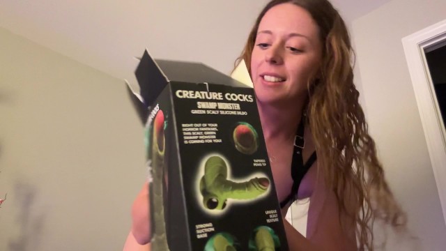 Reading Erotica While Being Fucked By A Monster Cock!