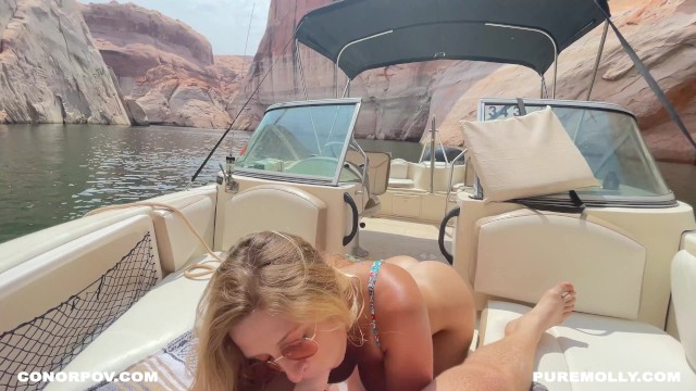 Naughty Public Boat Sex On Vacation With Molly Pills – Horny Hiking – POV