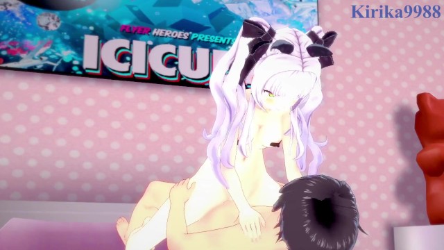 Murasaki Shion And I Have Intense Sex In The Bedroom. – Hololive VTuber Hentai