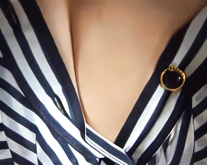 Yoko Matsugane   Busty Wife Flaunting Her Body In Turquoise Lingerie