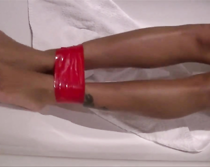 Busty Indian Bikini Babe Bound And Gagged In The Bathtub