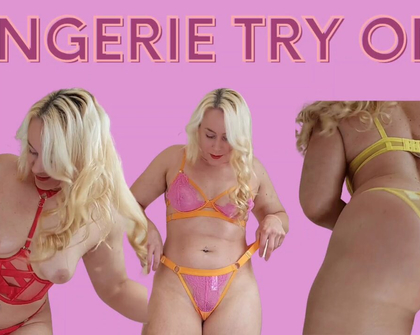Sexy Lingerie Try On Haul – Michellexm