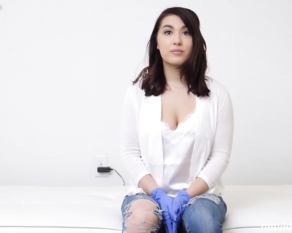 19 Year Old Korean Girl With PERFECT Big Tits Fucks To Get Into Calendar