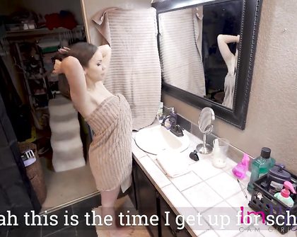 FRENCH STEPMOM SHOWERING WITH STEPSON P2 Preview ImMeganLive