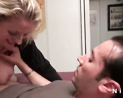 Big Boobed French Milf Ass Fucked